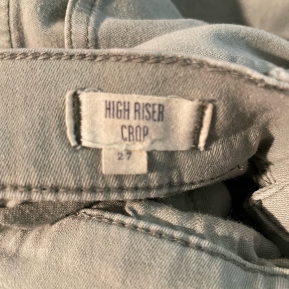 MADEWELL JEANS HIGH RISER CROP SIZE 27 - Picture 4 of 4